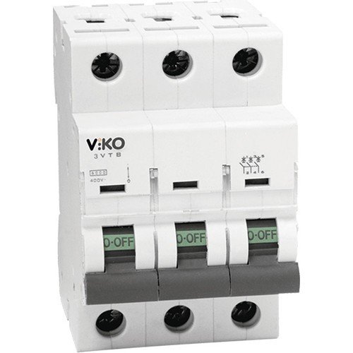 Viko 3 Kutuplu B 1X10A Trifaze Otomatik Sigorta 4VTB-3B10