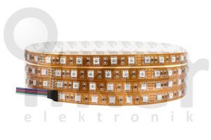 RGB Şerit Led 12 VDC İç Mekan - 5 Mt. Beyaz Işık FSHI.5050.X020.3012