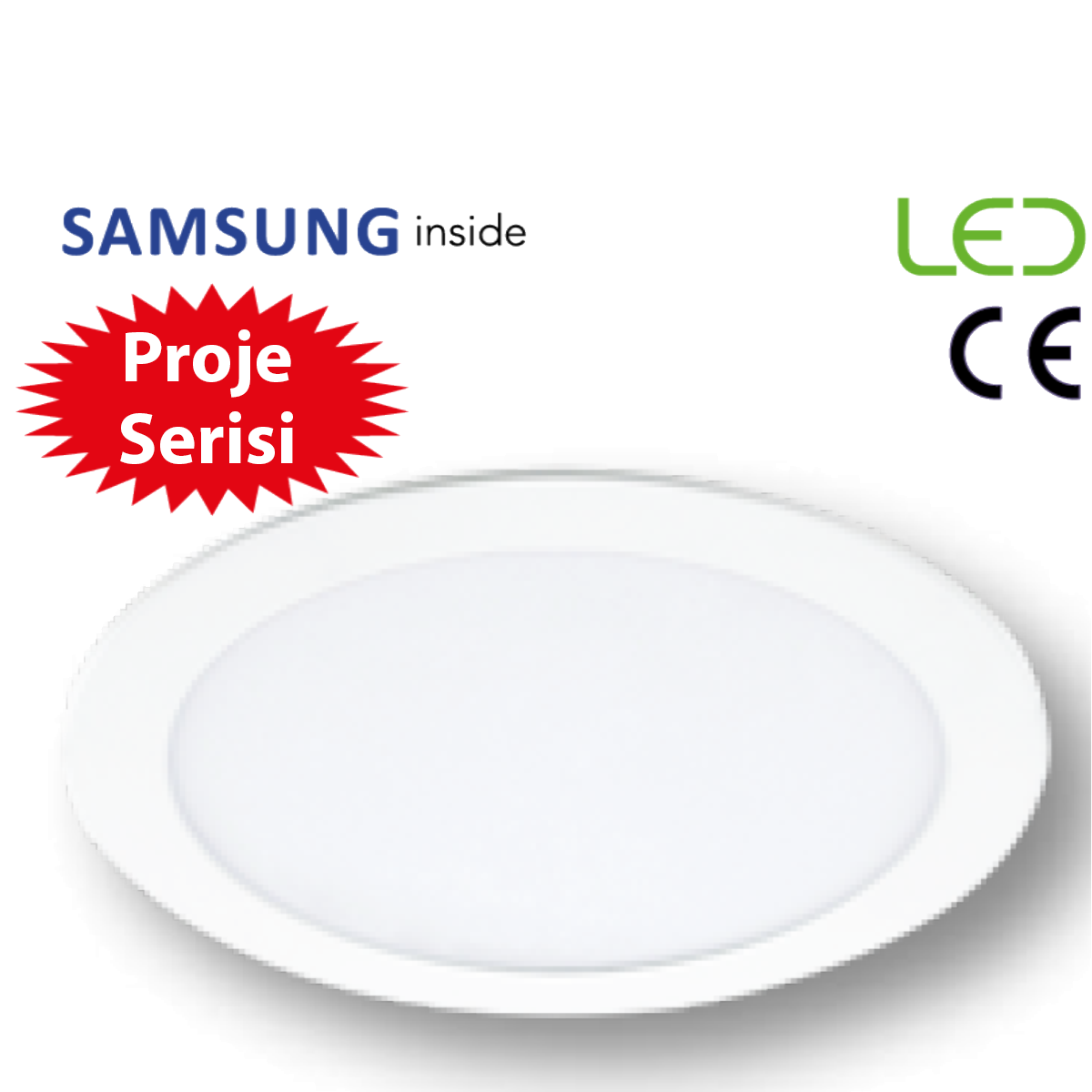 Jupiter 9W Proje Serisi Led Panel LD490 - 3000K Gün Işığı