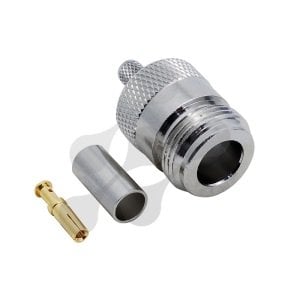N Dişi Sıkmalı Konnektör - RG58 N119