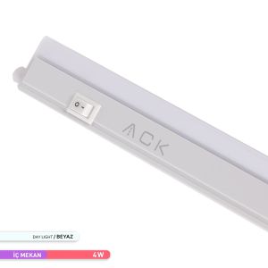 ACK 4W 6500K 31,3 cm LED Bant Armatür AN10-00430