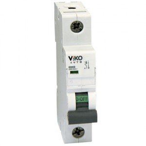 Viko 1 Kutuplu B 1x10A Monofaze Otomatik Sigorta 4VTB-1B10