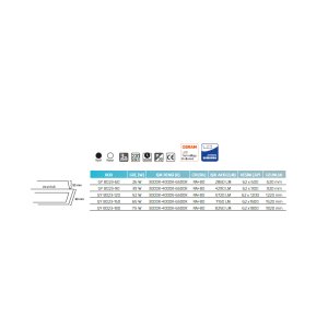 Goya 52w 92cm Sıva Altı Led Linear Armatür GY 8026 90