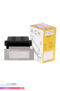 ACK LED 1,5W 6500K 12 cm x 5 cm x 5,37 cm Merdiven-Duvar Armatürü AH07-01134