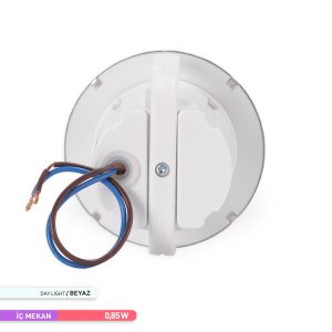 ACK Sensörlü LED 1,5W 6500K 7,75 cm x 5,3 cm Merdiven-Duvar Armatürü AH07-00634