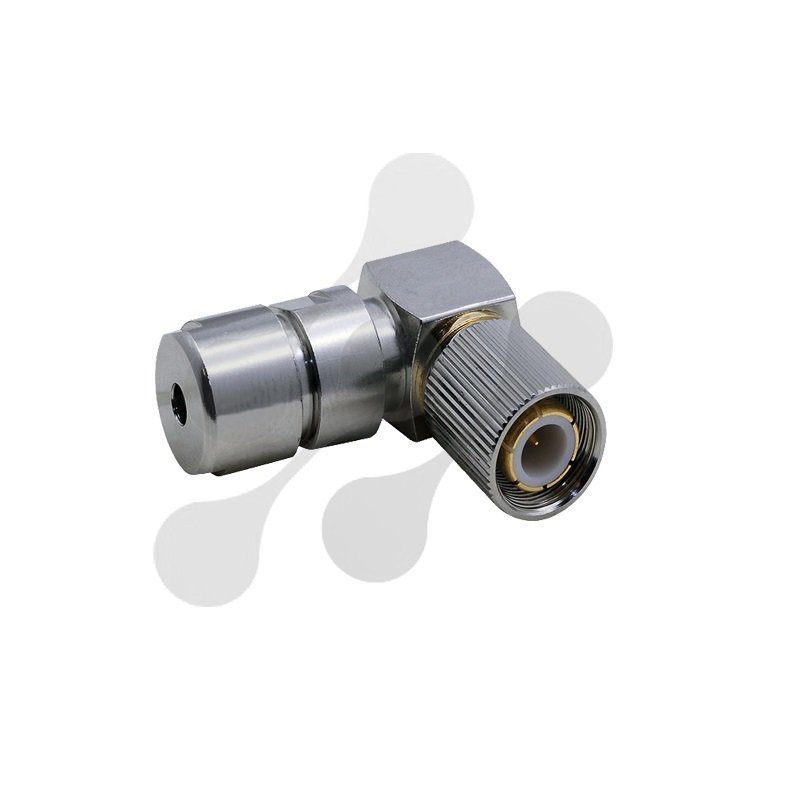 1.6/5.6 Erkek 90 Derece Clamp Tip Konnektör - RG174 D-011-179