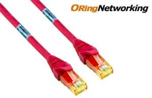 Patch Cord CAT6 U/UTP BC 24AWG 7*0.20 Colour: Red PVC - 3M PC-U1603RD