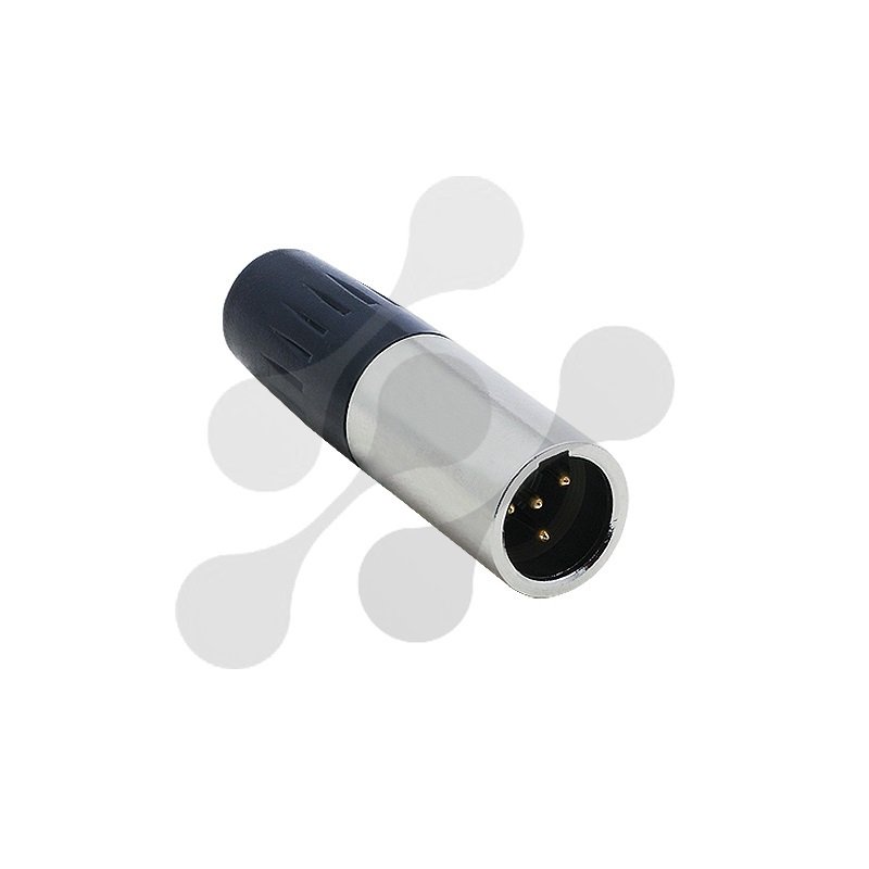 4 Pin Mini XLR Erkek Konnektör CK201