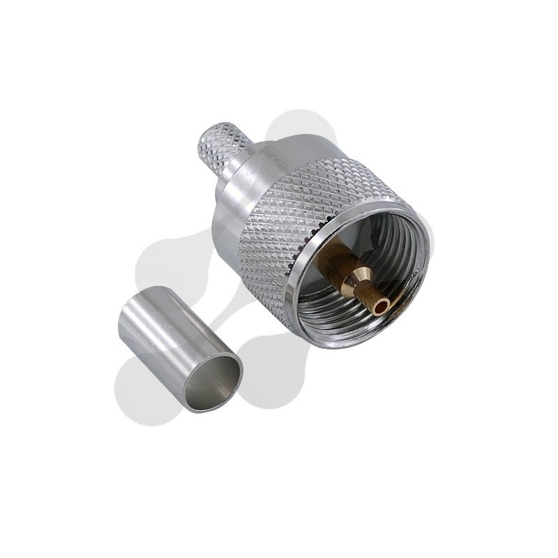 UHF Erkek Sıkmalı Konnektör - LMR240 UHF118