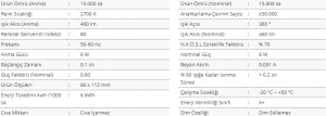 Cata 6W 3200K Gün Işığı Led Ampul E27 Duylu CT-4231