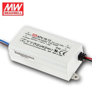 MEANWELL- APV-16-12 12Vdc 1.25Amp  Led Sürücü - Güç kaynağı