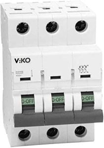 Viko 3 Kutuplu C 3x80A Otomatik Sigorta 6VTB-3C80