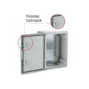 Mutlusan 50X70X25 Opak Kapaklı ABS Pano- 001 046 507025 00 17