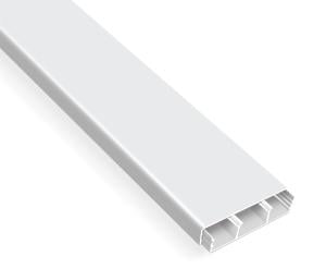 Mutlusan 74x20 mm Kablo Kanalı Eko Bölmeli- 001 014 974020 20 00