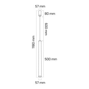 Goya 25w Sıva Üstü ve Sarkıt Led Armatür GY 6052-50
