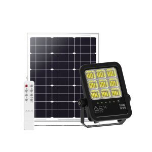 ACK CCT 50W Solar Panelli IP65 Led Projektör 3 Renk AT66-05092