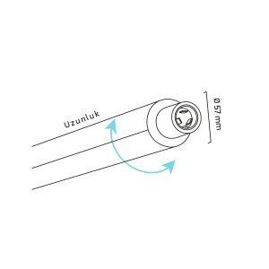 Goya 86w Eklenebilir Sıva Üstü Led Linear Armatür GY 8060 178