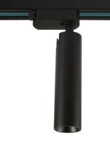 Jupiter 7w Siyah Monofaze Soketli  3000K LED Ray Spot LR659 S