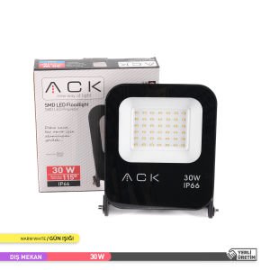ACK 30W 3000K Gün Işığı Led Projektör AT62 03002