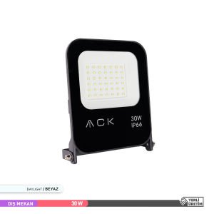 ACK 30W 6500K Beyaz Işık Led Projektör AT62 03032