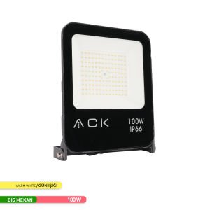 ACK 100W 3000K Gün Işığı Led Projektör AT62 19102