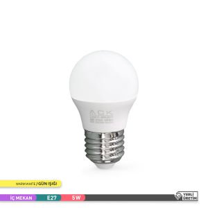 ACK 5W LED Top Ampul 3000K E27 AA11-00520