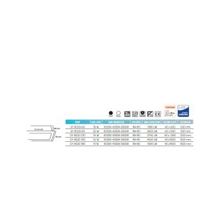 Goya 42w 152cm Sıva Altı Led Linear Armatür GY 8020-150