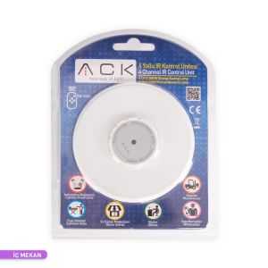 ACK 4 Yollu IR (Kızıl Ötesi) Kontrol Ünitesi Beyaz AY30-00170