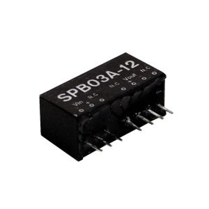 MEANWELL- SPB03A-12 09~18Vdc>+12Vdc 250mA  Dönüştürücü