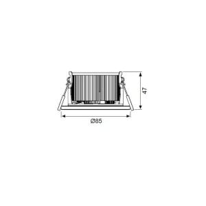 Jupiter Led Banyo Spot LS453 3000K Gün Işığı