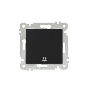 Mutlusan Mek+Tuş Zil Anahtarı Rita Metalik Siyah- 2200 407 0284Z