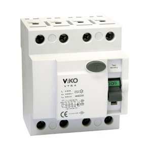 VİKO - VTR4-80300 4KUT 300 mA 80A Kaçak Akım Koruma